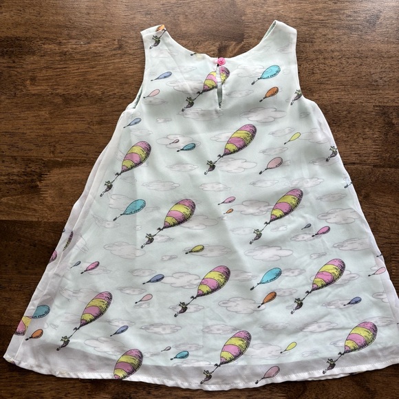 Dr Seuss Hot Air Balloon Dress 3T - Picture 3 of 7